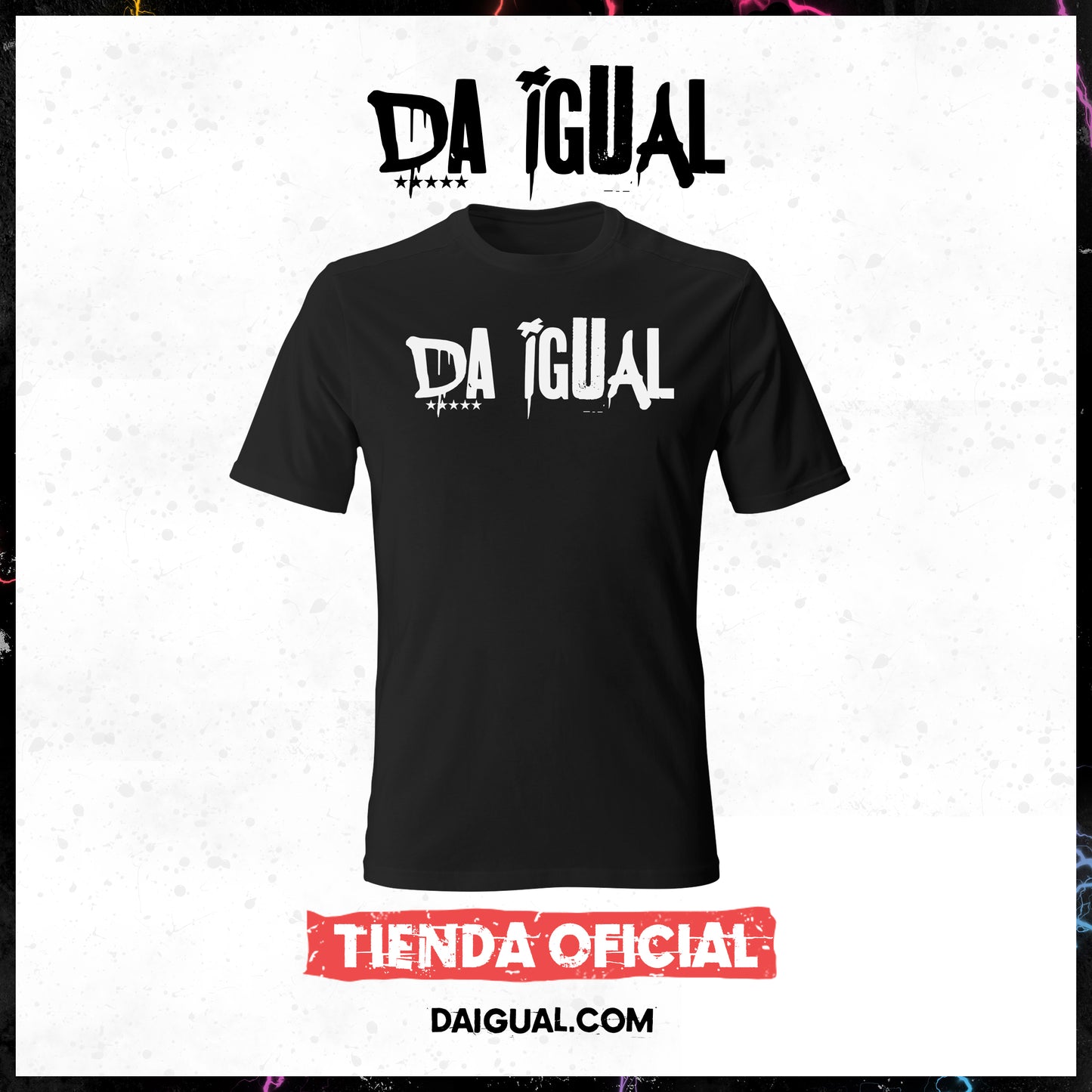 Camiseta Da Igual Oficial (Básica)