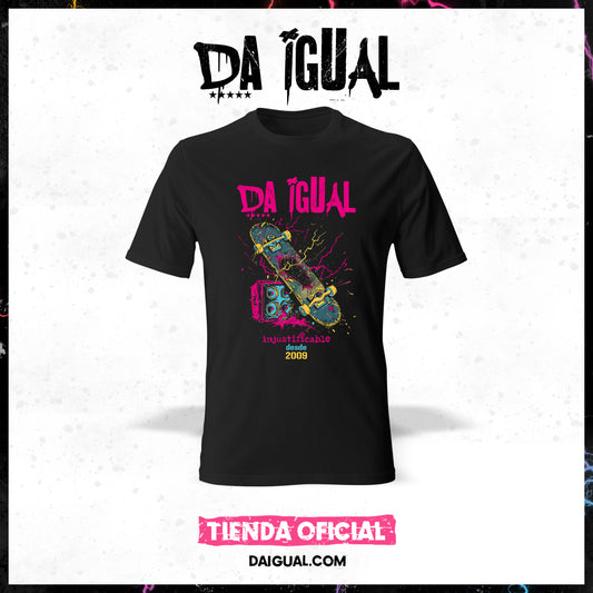 Camiseta Da Igual Oficial (Skate, injustificable)