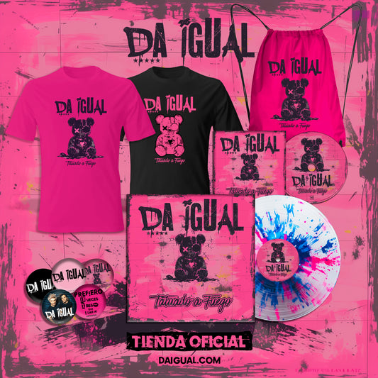 NUEVO DISCO Da Igual - Pack Tatuado a Fuego 'Edición Especial' 2025