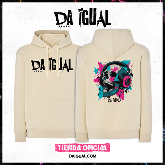 Sudadera Da Igual Oficial 2026 Calavera Unisex BT