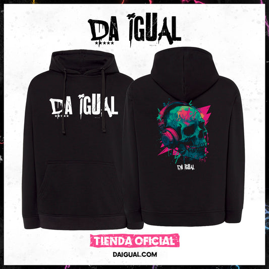 Sudadera Da Igual Oficial 2026 Calavera Unisex