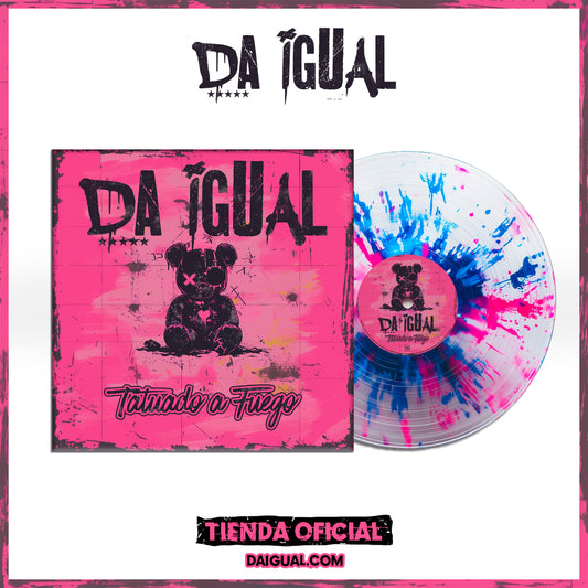 Disco Da Igual - Tatuado A Fuego (Vinilo)